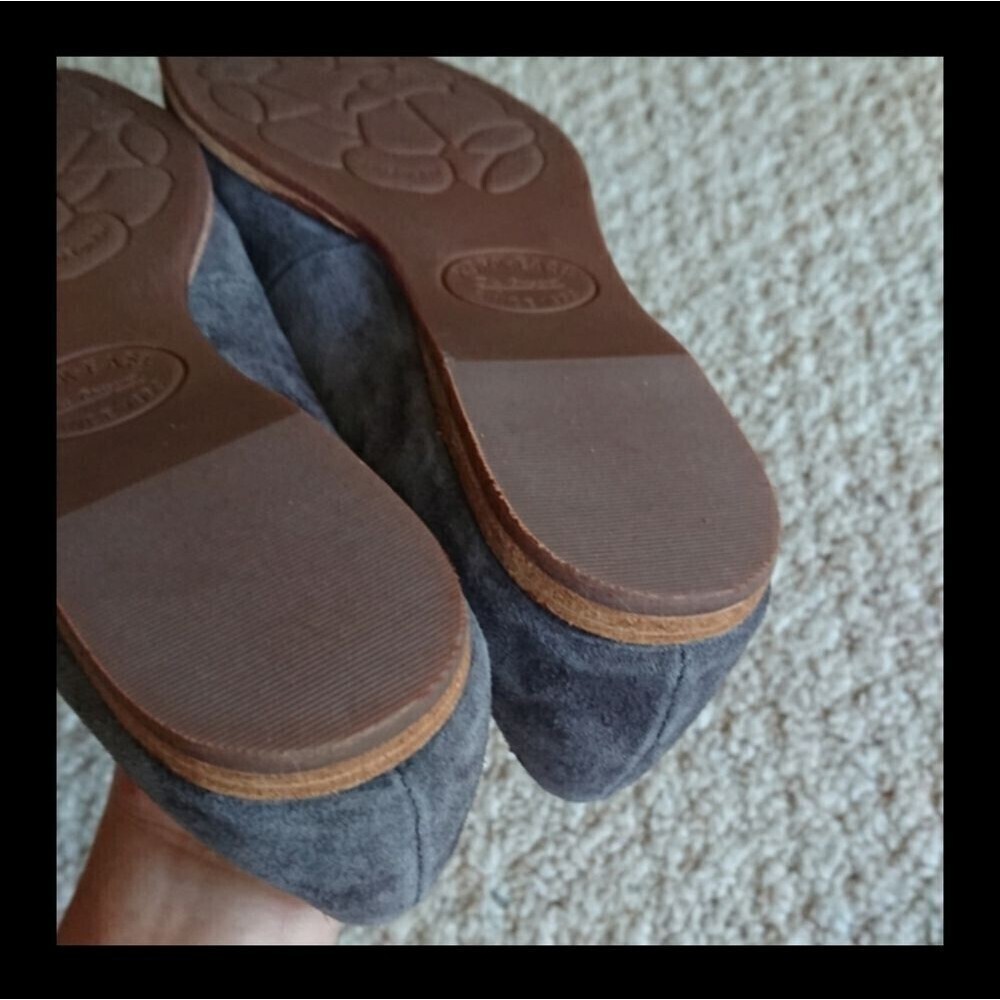 KORK-EASE Prato Suede Mary Jane Flat In Dark Grey size 6.5M - Picture 14 of 14